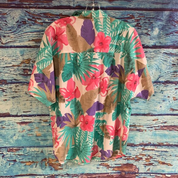 Vintage Koret Francisca Floral Short Sleeved Blouse - Picture 3 of 4